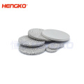 Hengko en acier inoxydable 316 316L Disque filtrant filtrant des micro-trous de haute qualité